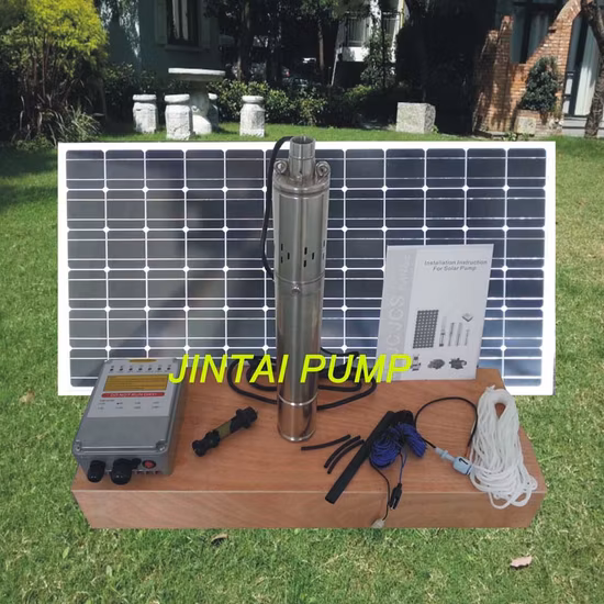 1HP, 2HP, 3HP, 5HP Solar Powered Submersible Deep Well Water Pumps